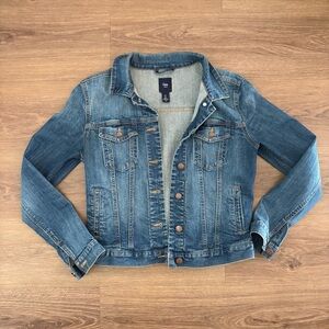 GAP Blue Denim Jacket Women’s Small